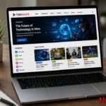 Tubehalote Plattform mit digitalen Informationen und modernen Blog-Inhalten